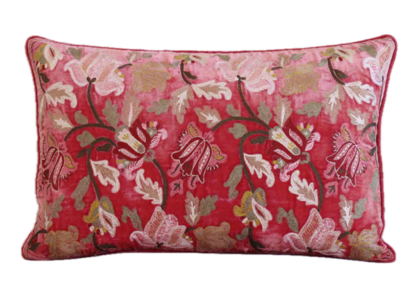 Livia Poppy Pillowcase